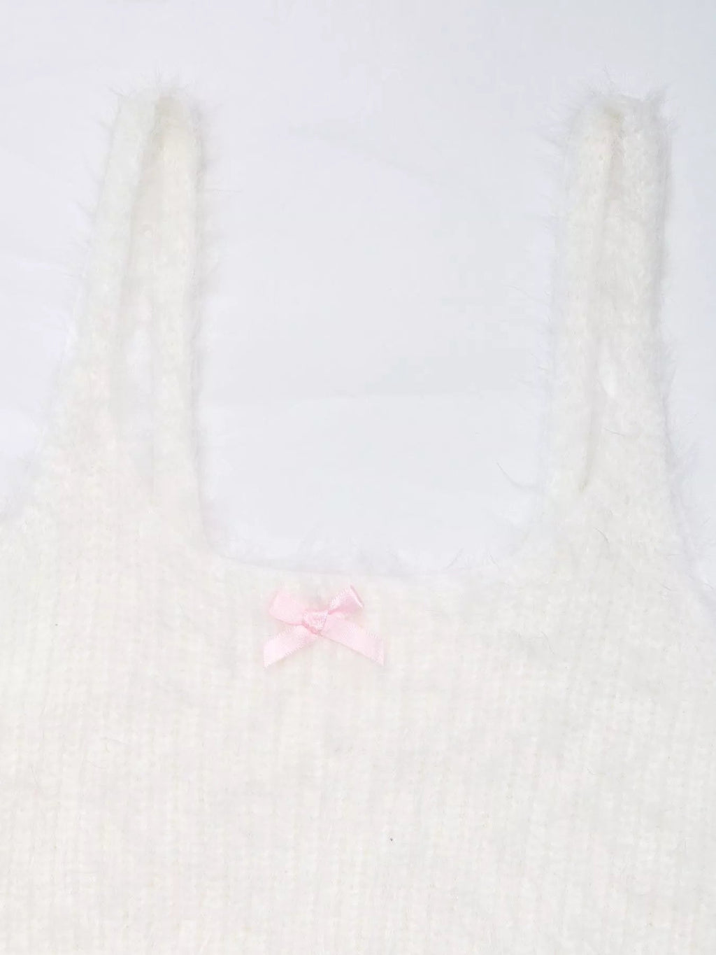 Bow Scoop Neck Cropped Cami - Lara Moda