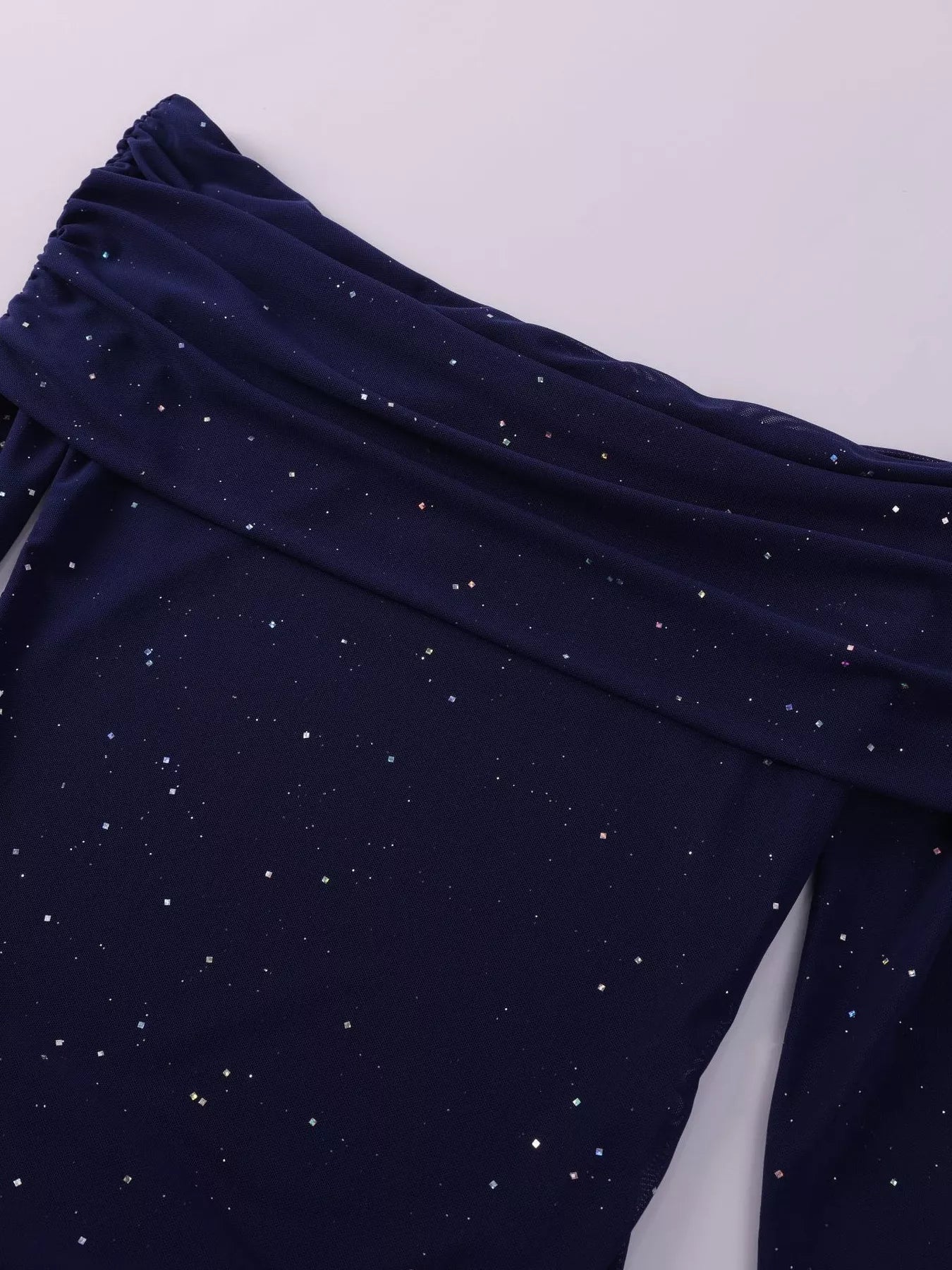 Glitter Off-Shoulder Maxi Dress - Lara Moda