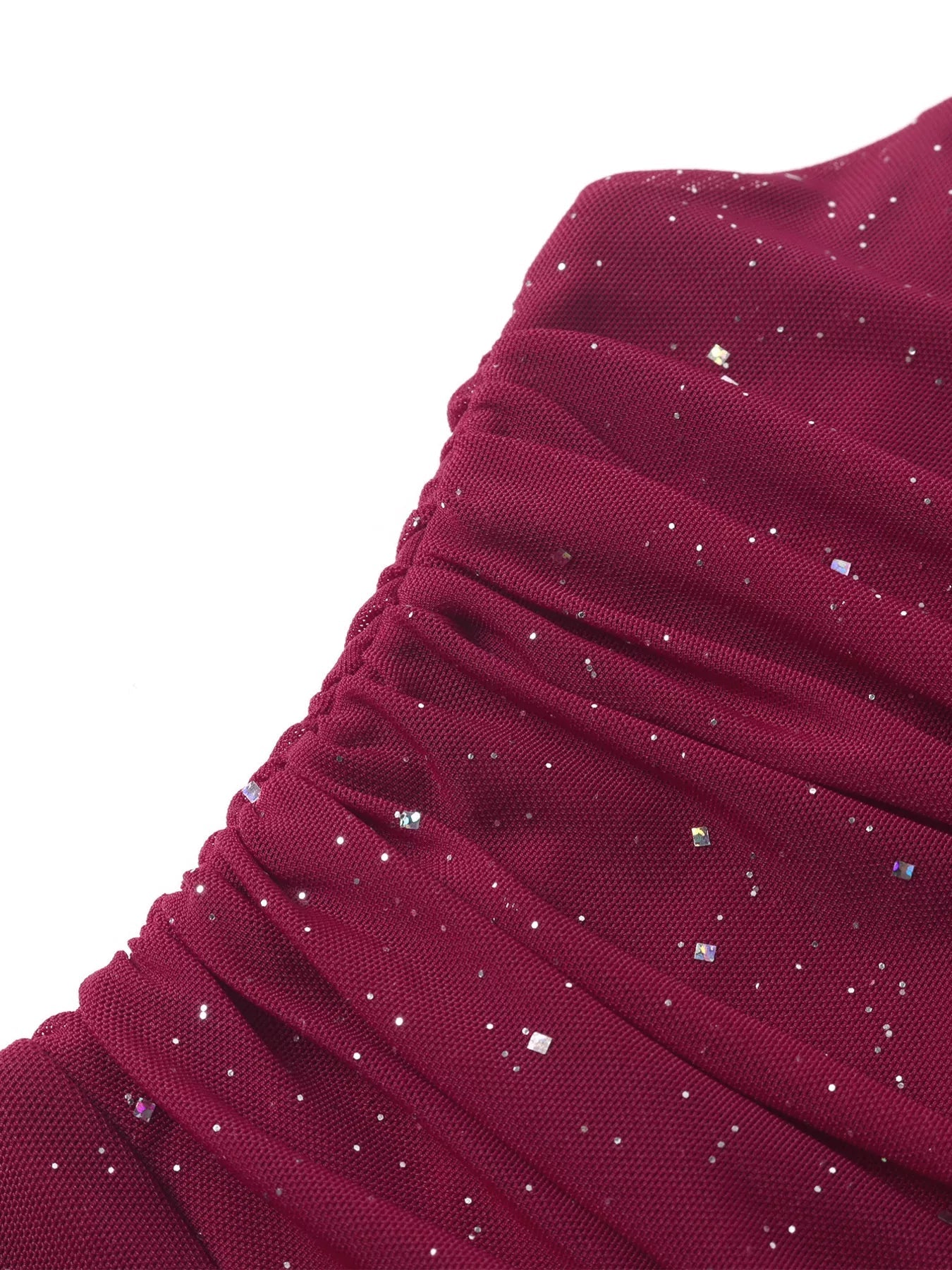 Glitter Tube Mermaid Maxi Dress - Lara Moda