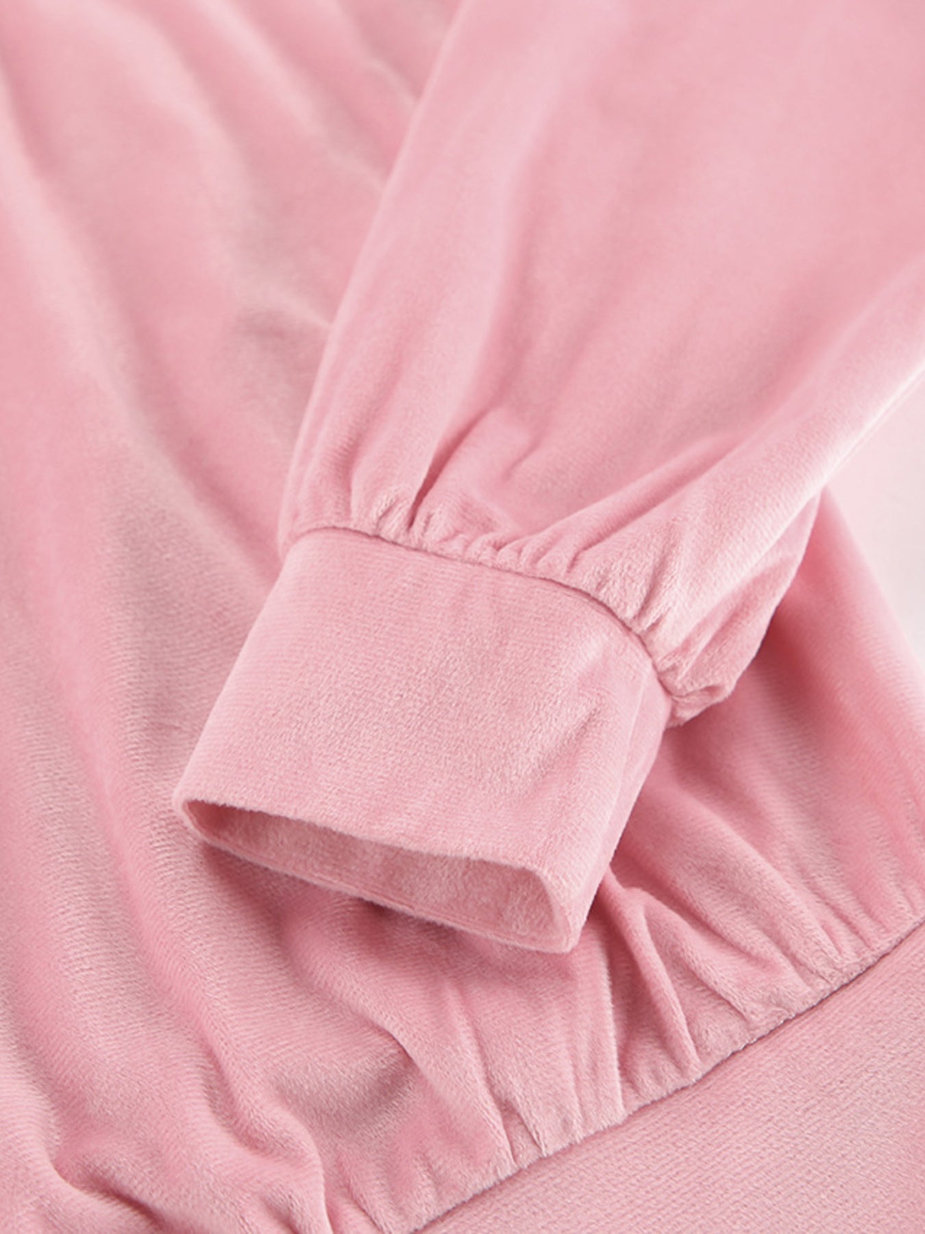 Quarter Zip Long Sleeve Top and Pants Set - Lara Moda